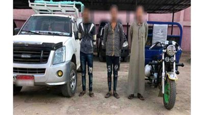 ضبط 3 قتلوا تاجر مخدرات لسرقة أمواله وسيارته ودفنوا الجثة بأكتوبر