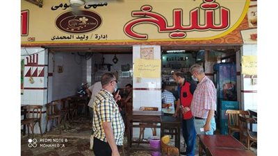 لجان لمتابعة تطبيق الإجراءات الاحترازية بمقاهي بورسعيد