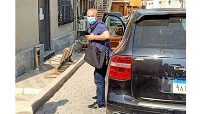 وصول شوقى غريب اتحاد الكرة للاجتماع مع اللجنة الخماسية| صورة