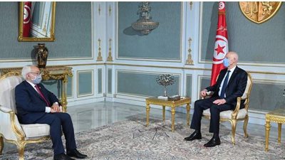 الغنوشي يرد على سعيد حول شرعية حكومة الوفاق الليبيّة