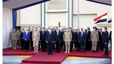 الرئيس السيسي يفتتح مطاري العاصمة وسفنكس