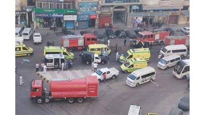تفاصيل مصرع 7 مصابين بكورونا في حريق مستشفى خاص بالإسكندرية