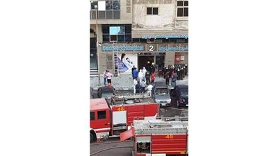 مفاجئة في حريق مستشفى الإسكندرية: مستأجرة وتحولت لعزل كورونا داخل عمارة