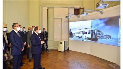 السيسي يفتتح مشروعات شرق القاهرة وقصر البارون ومطارى العاصمة وسفنكس |  صور