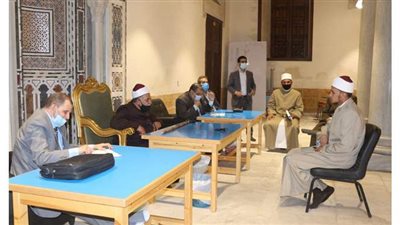 انطلاق اختبارات أئمة القبلة بالجامع الأزهر | صور