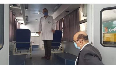 نائب رئيس جامعة المنصورة  يتفقد استعدادات امتحان طلاب الفرق النهائية