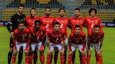 تقسيمة قوية للاعبي الأهلي في المران الصباحي