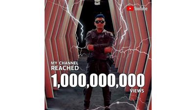 رامز جلال يحتفل بتخطي قناته على يوتيوب حاجز المليار  مشاهدة