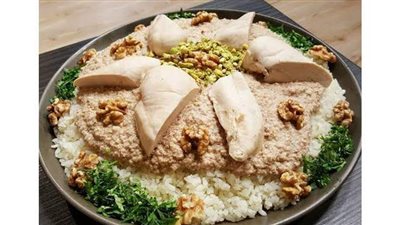 طريقة عمل شركسية بالدجاح