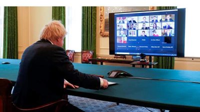 جونسون: بريطانيا لن تعترف بأي تغيير على خطوط 1967