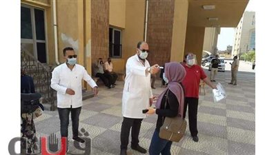 وسط إجراءات احترازية مشددة .. بدء الامتحانات بجامعة كفر الشيخ | صور