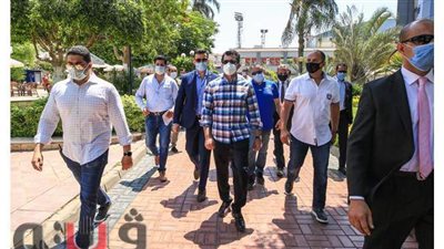 الأهلي يستقبل وزير الشباب والرياضة