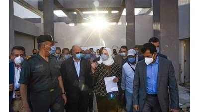 وزيرا الشباب والتضامن في جولة تفقدية بحي الأسمرات