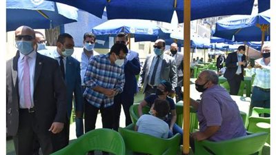 وزير الرياضة يتفقد أندية الزمالك والترسانة في أول أيام عودة النشاط الرياضى