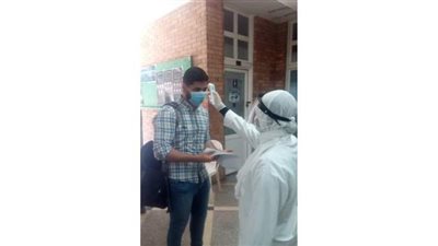 نائب رئيس جامعة الإسكندرية يتفقد اختبارات السنوات النهائية