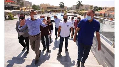 الخطيب يتفقد الإجراءات الاحترازية بفرع مدينة نصر