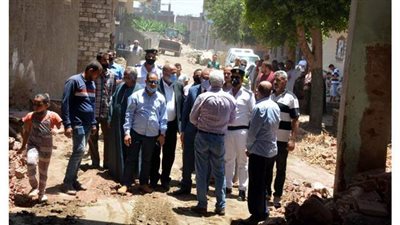 محافظ القليوبية يقود حملة إزالة مكبرة بمدينتي بنها والقناطر الخيريه