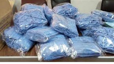 مصادرة 5 آلاف قطعة مستلزمات طبية مجهولة المصدر داخل شركة بالسيدة زينب