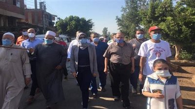 نائب محافظ القليوبية لشباب طحلة:  قدمتم نموذجا يحتذى به