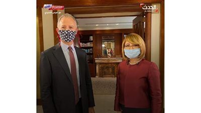 السفير الأمريكي بالقاهرة في لقاء خاص مع لميس الحديدي قريبا
