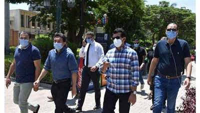 وزير الرياضة يشيد بالتزام نادي الصيد بالإجراءات الاحترازية