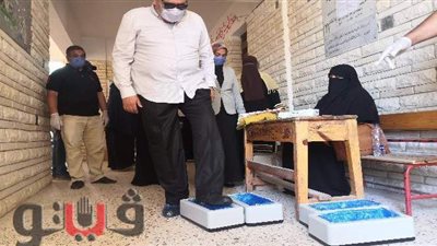 وكيل تعليم مطروح يتفقد سير انتظام دخول طلاب الثانوية اللجان | صور