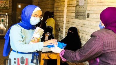 كمامات وكاشفات وبوابات تعقيم..  أبرز الإجراءات الاحترازية في امتحانات الثانوية بمطروح | صور