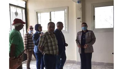 وكيل وزارة الشباب والرياضة بالإسكندرية  تتفقد مركز الشلالات