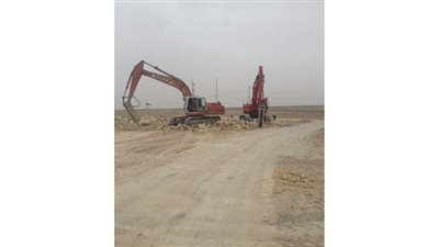 تنفيذ أعمال المرافق لقطع أراضى الإسكان المتميز في بنى سويف الجديدة