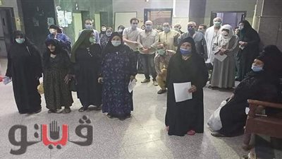 تعافي 23 مصابًا بكورونا وخروجهم من عزل مستشفى الفشن ببني سويف