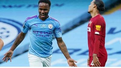 رحيم سترلينج يفك نحسه التهديفي  أمام ليفربول