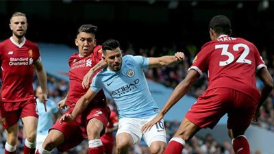 مانشستر سيتي يسحق ليفربول 0/4  ويفسد فرحة الفوز بالدوري