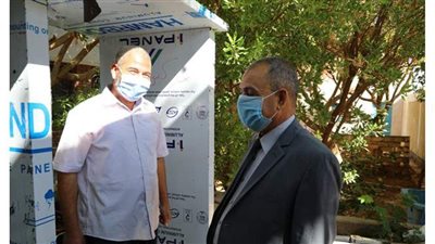 تعليم الوادي الجديد يرسل سيارة إلى منزل طالبة  نسيت بوكليت المواد غير المضافة للمجموع