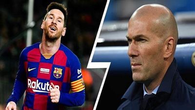 أول تعليق من زين الدين زيدان على تقارير رحيل ميسي من برشلونة