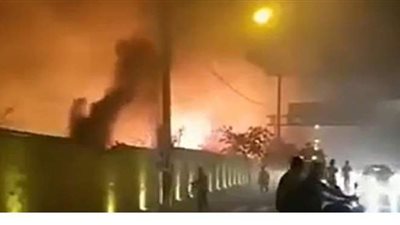 حريق هائل في شيراز الإيرانية يتلف العديد من الممتلكات | فيديو