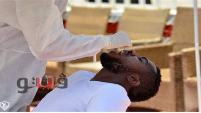 7 صور ترصد إجراء لاعبي الزمالك لمسحة كورونا