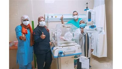 16  حالة ولادة لمصابين بفيروس كورونا  في مستشفى إسنا التخصصي