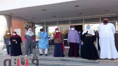 تعافي 18 مصابًا بكورونا وخروجهم من عزل مستشفى ناصر ببني سويف