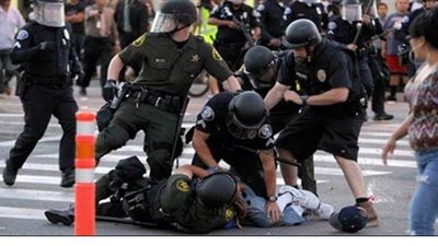 على طريقة واقعة سجن أبو غريب..  