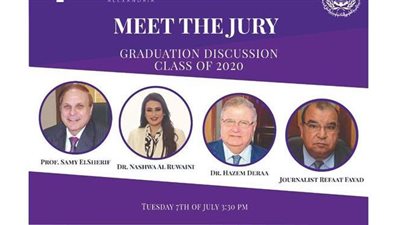مناقشة مشروعات تخرج دفعة 2020 بكلية اللغة والإعلام في الإسكندرية
