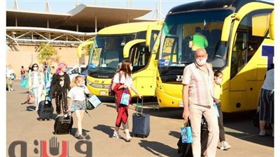 وصول 899 سائحا على متن 5 طائرات إلى مطار الغردقة الدولي