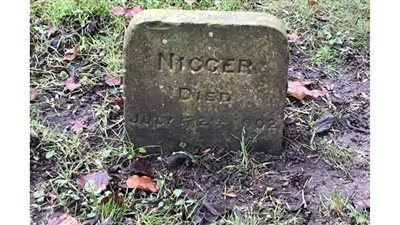 جدل في بريطانيا بعد إزالة قبر كلب توفي عام 1902 بسبب اسمه | صور