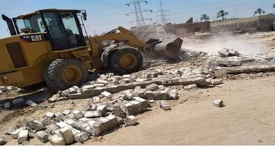 تنفيذ 22 إزالة واسترداد 150 فدانا من أراضي الدولة بأبو صوير بالإسماعيلية