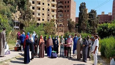 تعافي 48 مصابًا بكورونا وخروجهم من عزل مستشفى الصدر ببني سويف