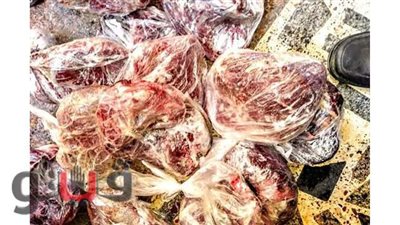 ضبط سيارة محملة بكميات من مشتقات اللحوم المجهولة بالإسماعيلية | صور
