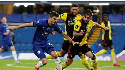 تشيلسي يفوز على واتفورد 0/3 ويستعيد المركز الرابع بالدوري الإنجليزي