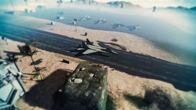 قصف جوي لقاعدة الوطية الجوية في ليبيا