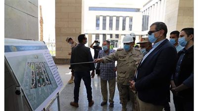 وزير القوى العاملة يتفقد مبنى الوزارة بالعاصمة الإدارية الجديدة