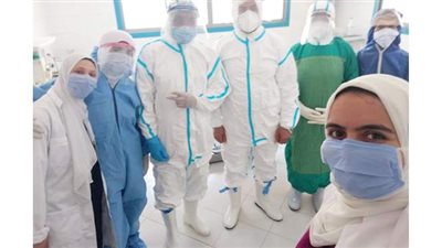 إنقاذ حياة مولود بقيصرية لأم  مصابة بكورونا في مستشفى ميت غمر  | صور