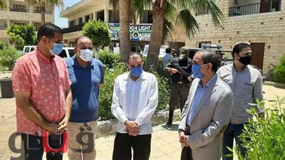 محافظ الإسماعيلية يتفقد مدينة فايد استعدادا لعودة الأنشطة الشاطئية